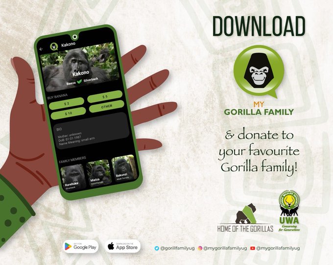 My Gorilla family mobile App