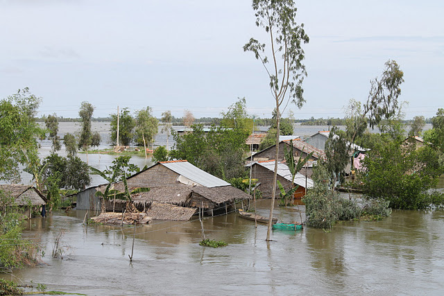 Rising water levels