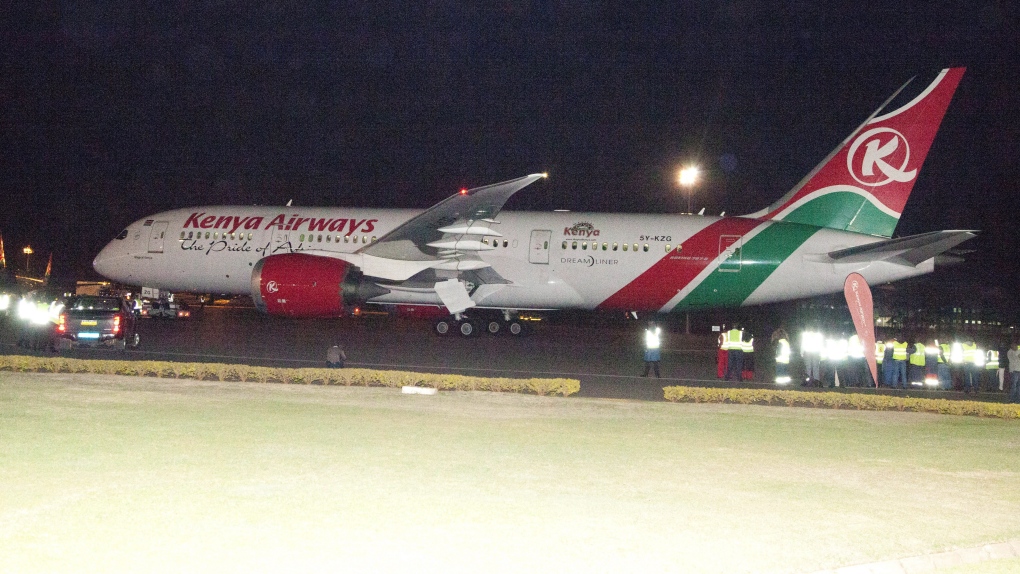 Kenya Airways plane