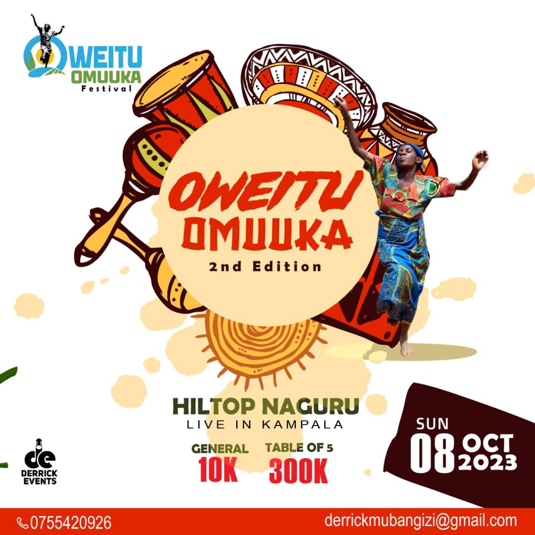 Oweitu Omuka festival flyer