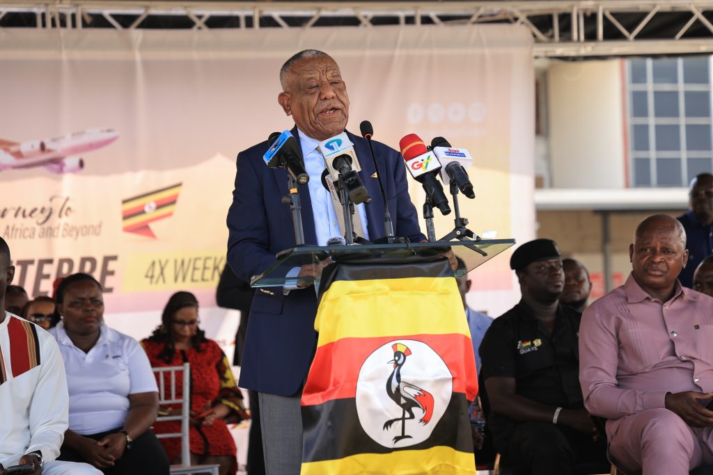 Uganda Airlines Acting Chief Executive Officer Girma Wake